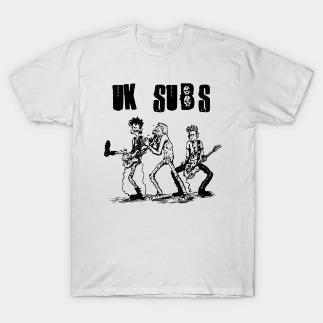 One show of UK Subs T-Shirt by micibu